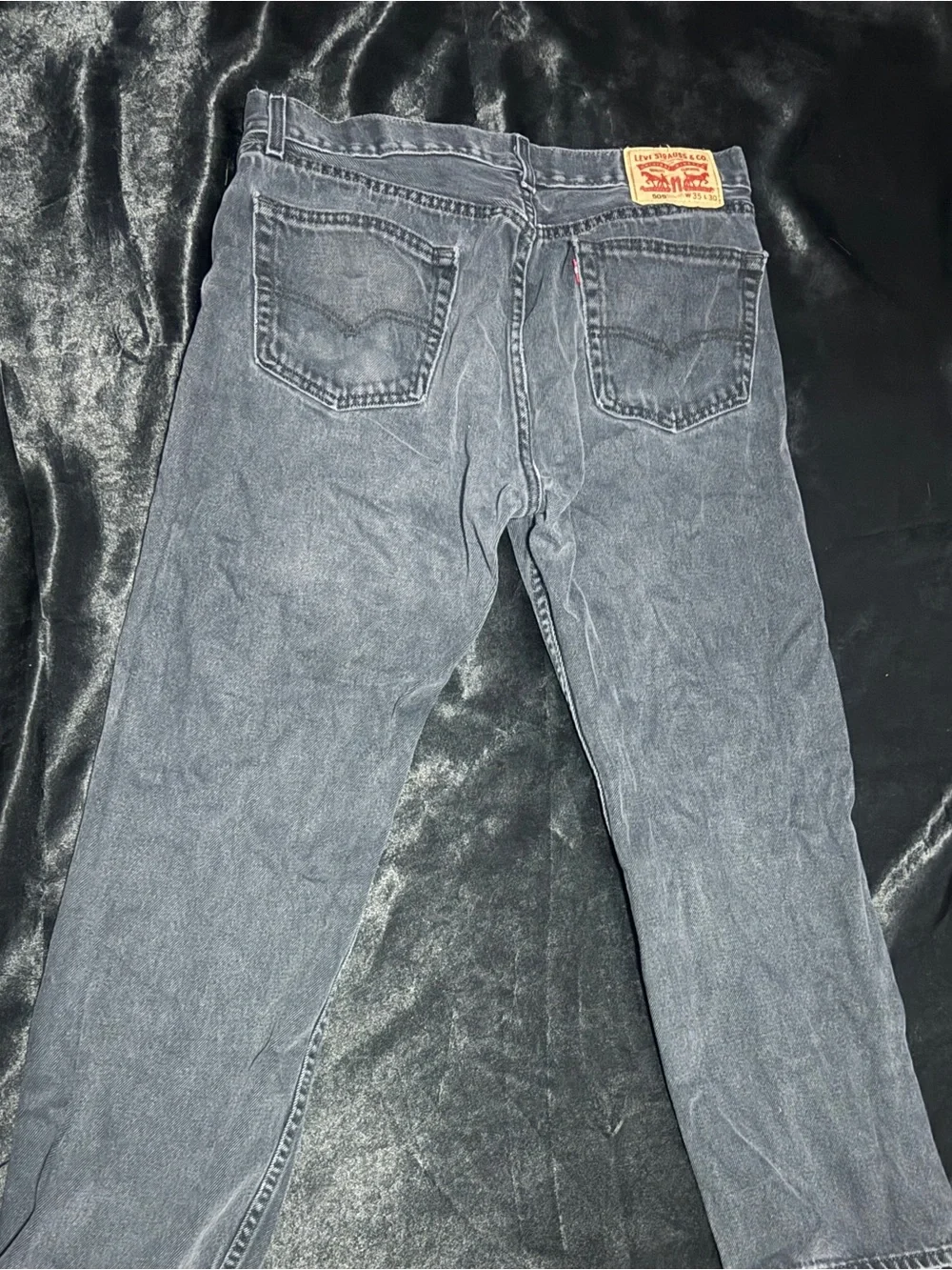 Levi's Relaxed Fit Jeans in Faded Black